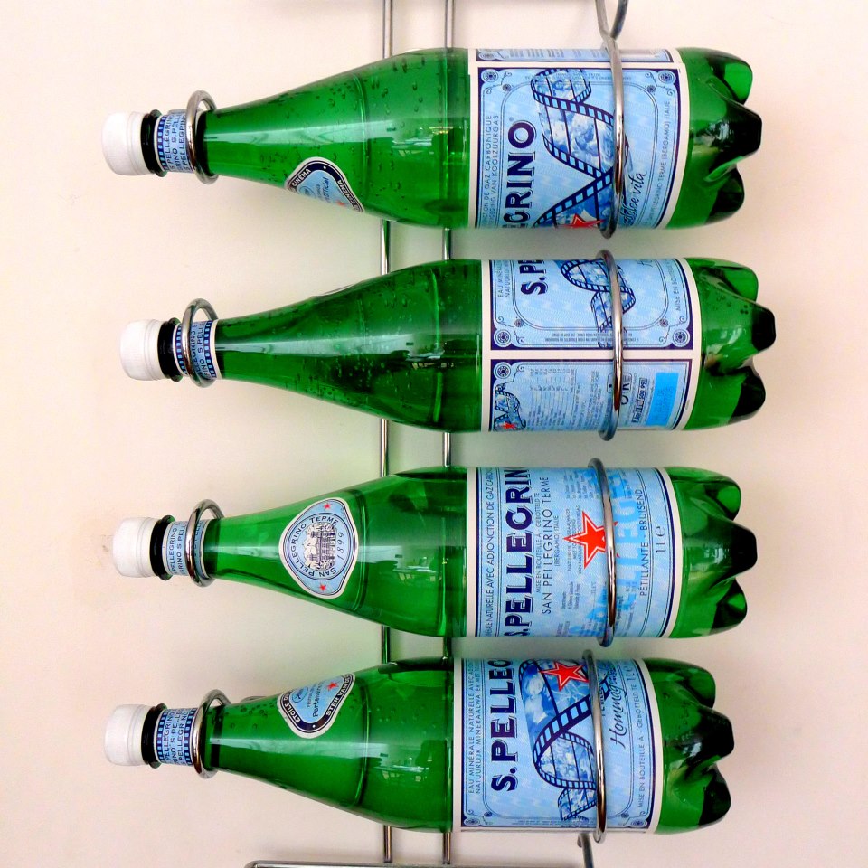 Pellegrino water bottles