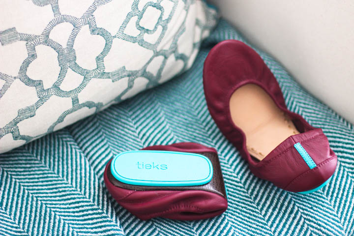 burgundy tieks