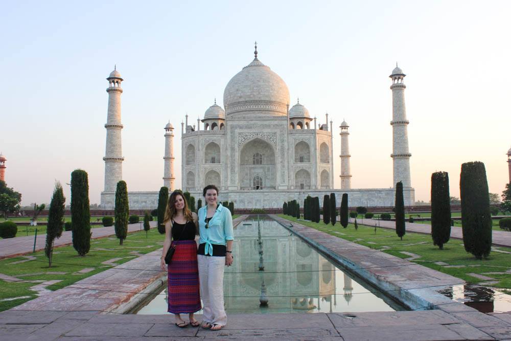 2 Pack Luggage Tags Taj Mahal Travel Tags For Travel Bag Suitcase Accessories