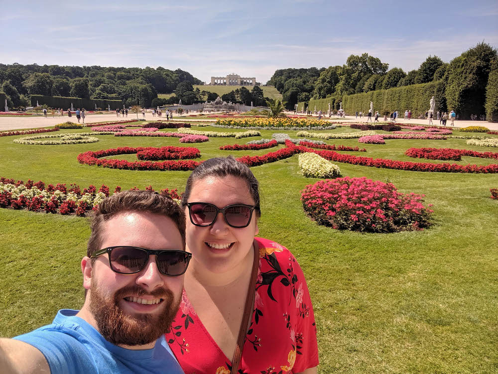 Schonbrunn Palace in Vienna