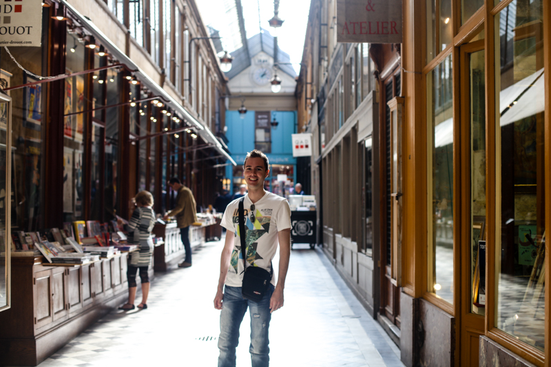 Passage couvert