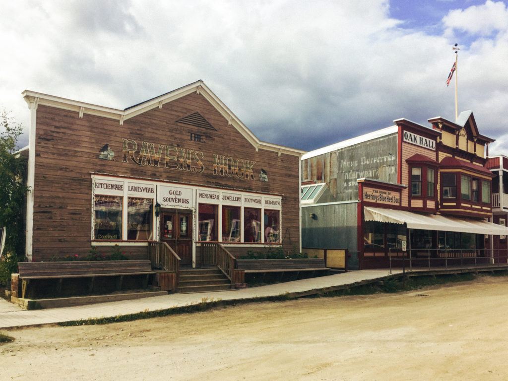 Downtown Dawson City, Canada