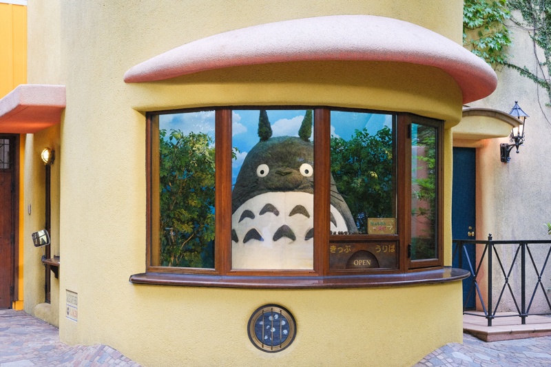 Totoro at the Ghibli Museum
