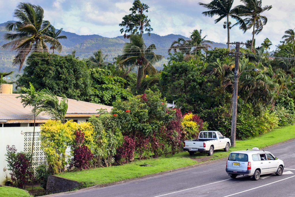 A truck in Fiji